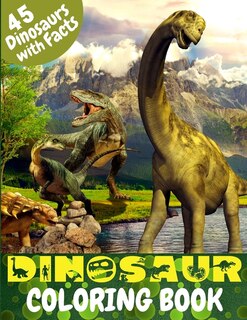 Front cover_Dinosaur Coloring Book