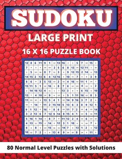 Couverture_Sudoku Large Print 16x 16