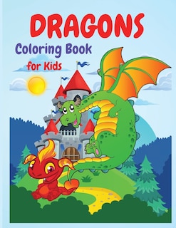 Front cover_Dragons Coloring Book
