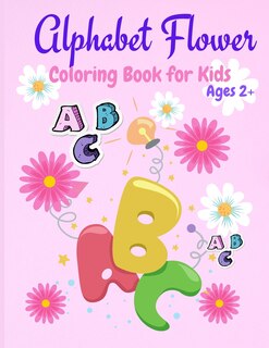 Front cover_Alphabet Flower Coloring Book
