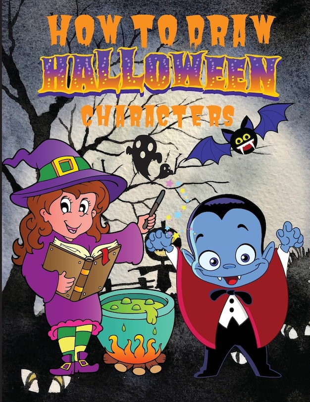 Couverture_How to Draw Halloween Characters ����