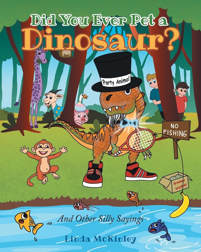 Front cover_Did You Ever Pet a Dinosaur?