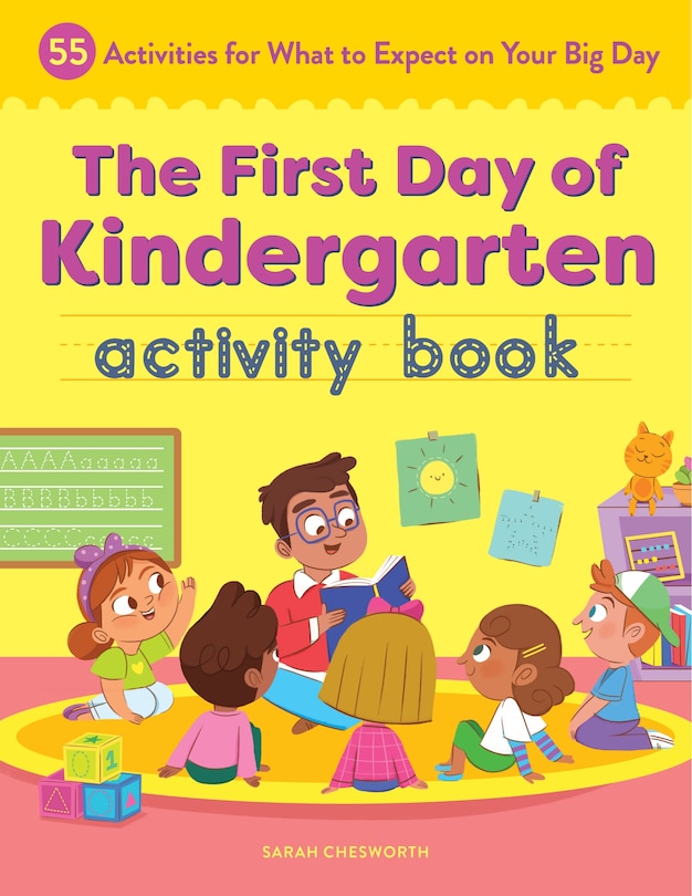 Front cover_The First Day Of Kindergarten Activity Book