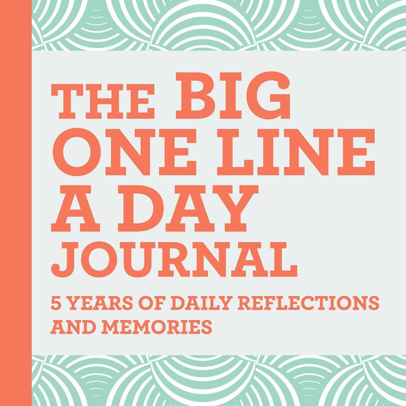 Front cover_The Big One Line a Day Journal