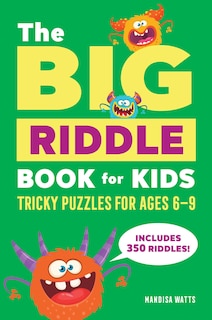 Front cover_The Big Riddle Book for Kids