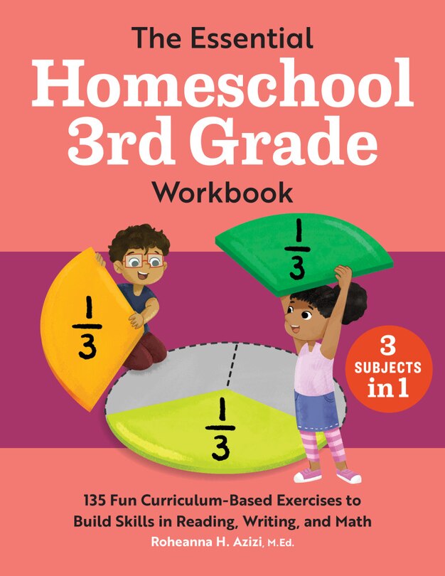 Front cover_The Essential Homeschool 3rd Grade Workbook