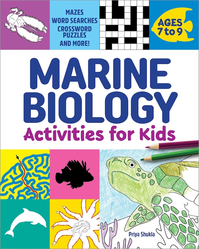 Front cover_Marine Biology Activities for Kids