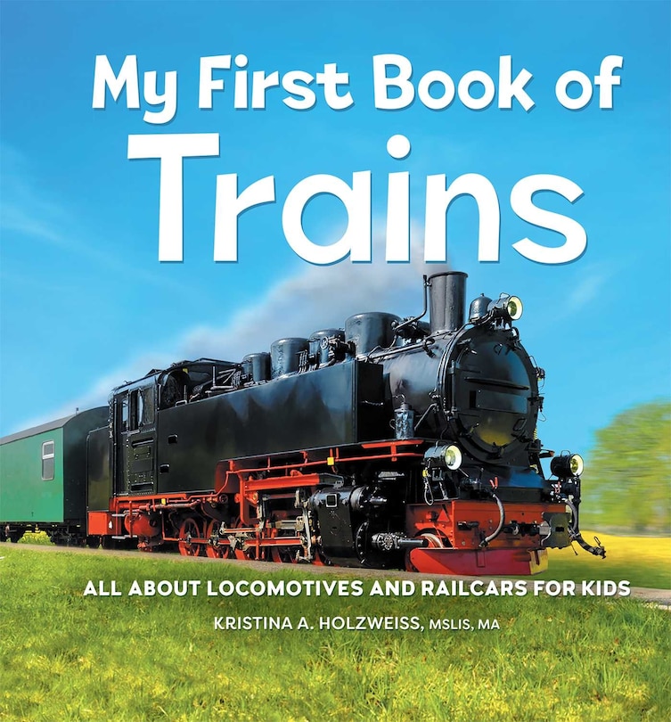 Front cover_My First Book of Trains