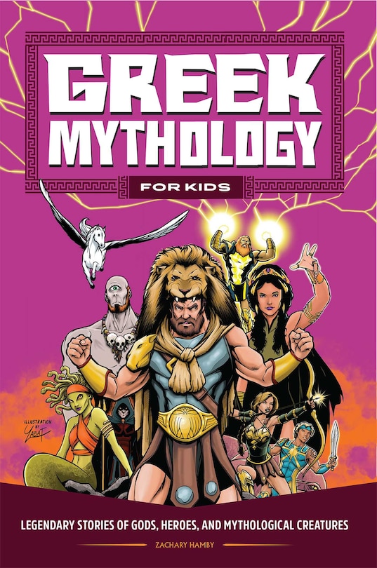 Front cover_Greek Mythology for Kids