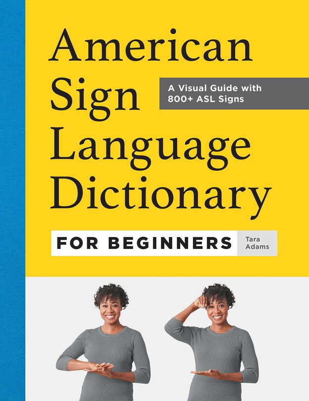 Couverture_American Sign Language Dictionary For Beginners