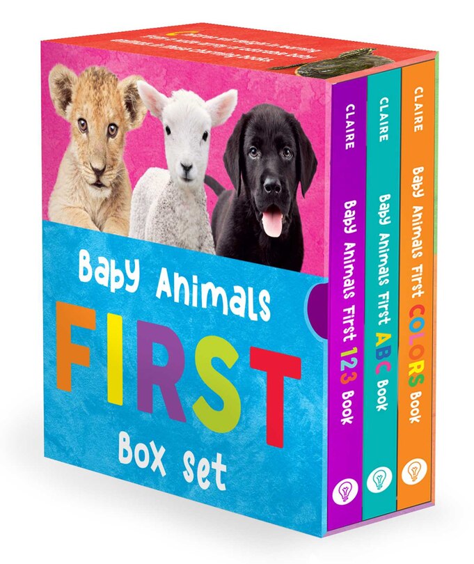 Couverture_Baby Animals First Box Set: 123, ABC, Colors