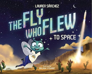 Front cover_The Fly Who Flew to Space (with removable glow-in-the-dark poster)