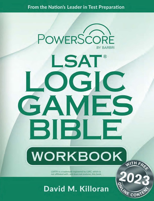 The PowerScore LSAT Logic Games Bible Workbook