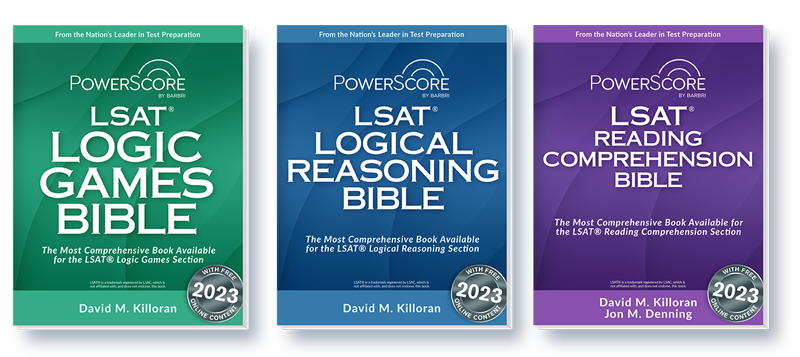 The PowerScore LSAT Bible Trilogy