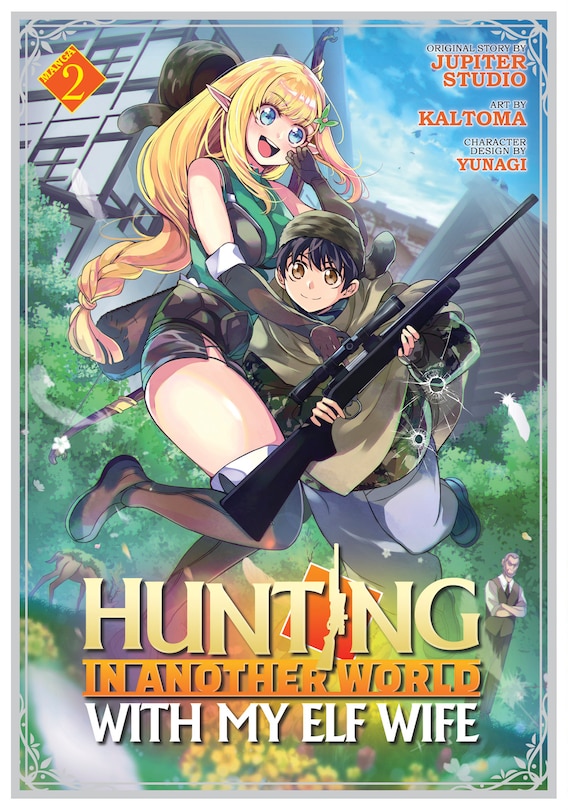 Front cover_Hunting In Another World With My Elf Wife (manga) Vol. 2