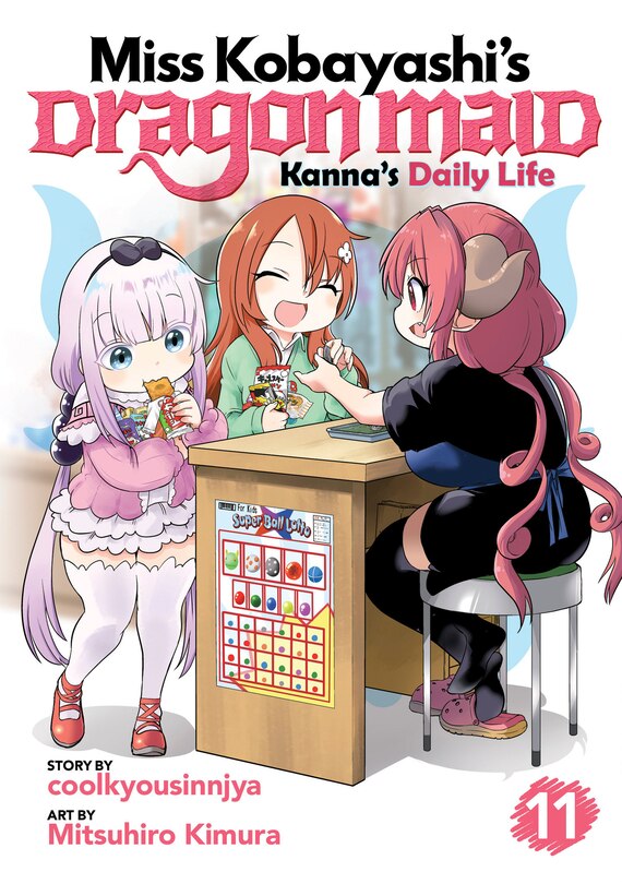 Front cover_Miss Kobayashi's Dragon Maid: Kanna's Daily Life Vol. 11