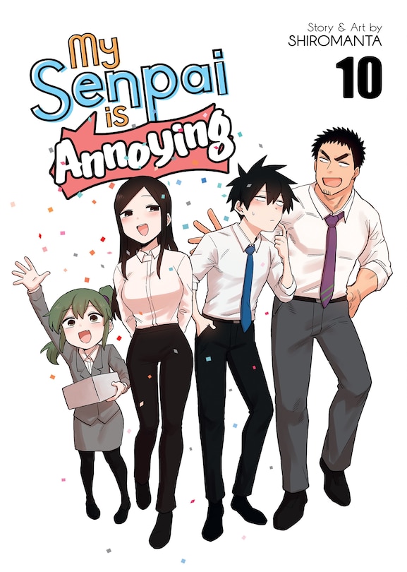 Front cover_My Senpai is Annoying Vol. 10