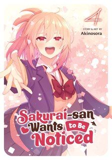 Couverture_Sakurai-san Wants to Be Noticed Vol. 4