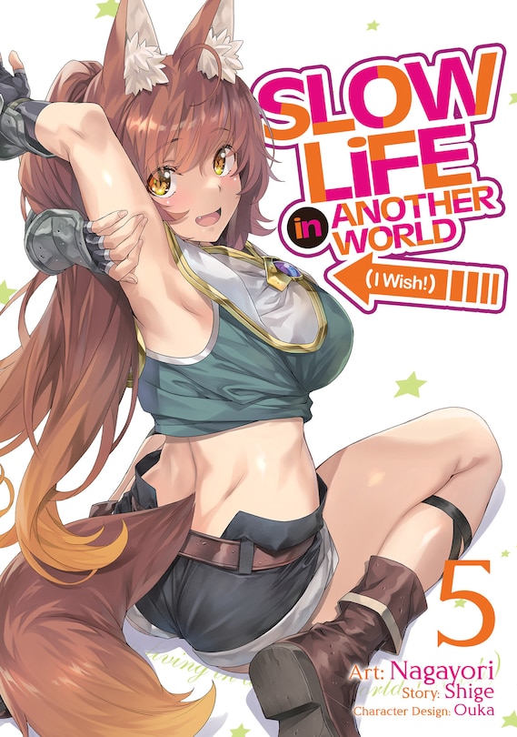 Front cover_Slow Life In Another World (I Wish!) (Manga) Vol. 5