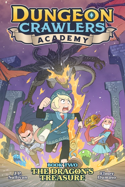 Front cover_Dungeon Crawlers Academy Book 2: The Dragon's Treasure