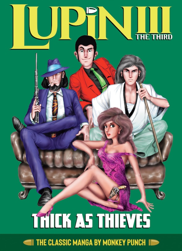 Front cover_Lupin III (Lupin the 3rd): Thick as Thieves - The Classic Manga Collection