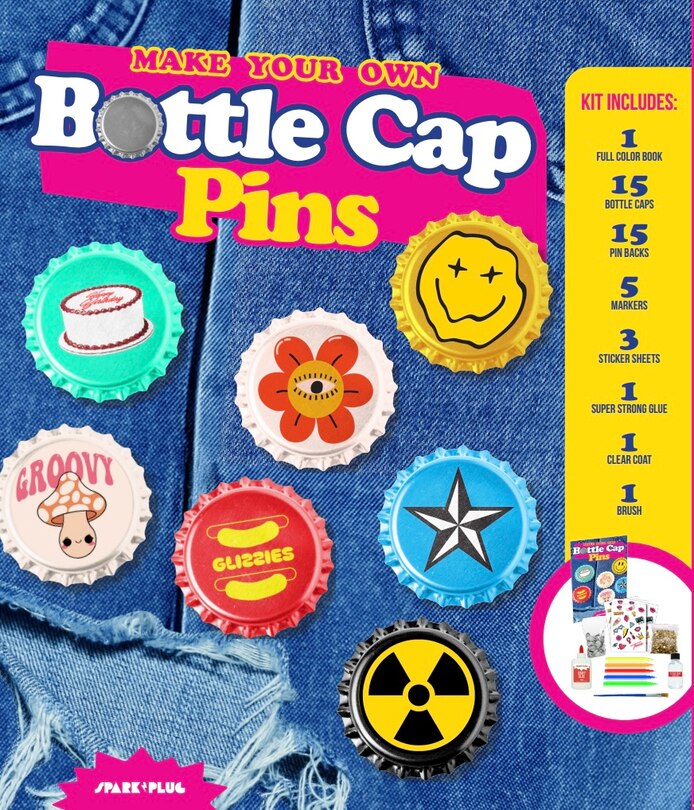 Front cover_Make Your Own Bottle Cap Pins
