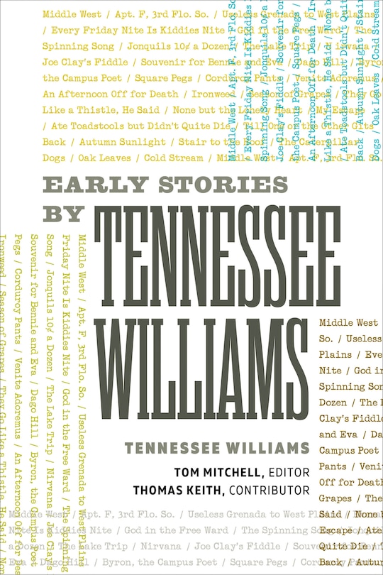 Couverture_Early Stories by Tennessee Williams