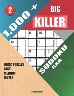 Couverture_1,000 + Big killer sudoku 6x6