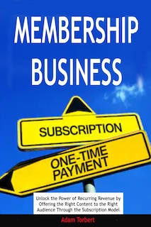 Front cover_Membership Business