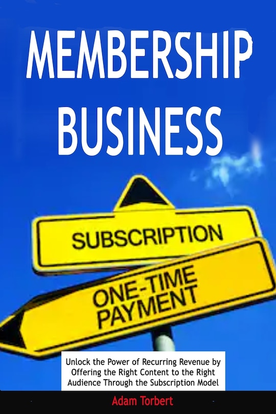 Front cover_Membership Business