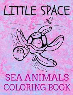 Front cover_Little Space Sea Animals Coloring Book