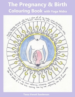 Front cover_The Pregnancy & Birth Colouring Book with Yoga Nidra