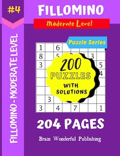 Fillomino Puzzle Series: 200 Brain Teasers Puzzle Book Collection