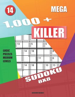 Couverture_1,000 + Mega sudoku killer 8x8
