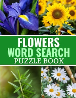 Front cover_Flowers Word Search Puzzle Book