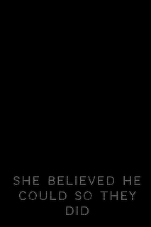 Front cover_She Believed He Could so They Did