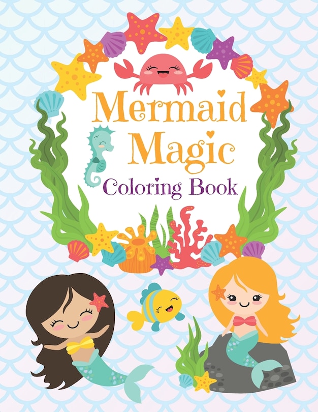 Couverture_Mermaid Magic Coloring Book