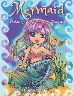 Couverture_Mermaid Coloring Book for Kids Age 4-8