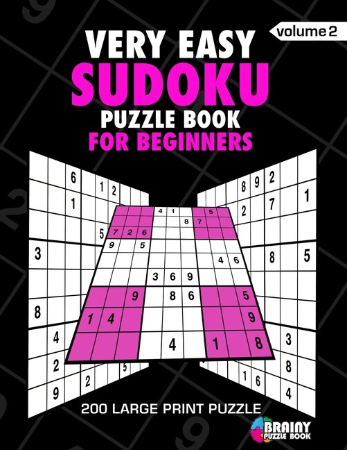 Very Easy Sudoku Puzzle Book For Adults: 200 Large Print Puzzles with Answer (Volume 2)