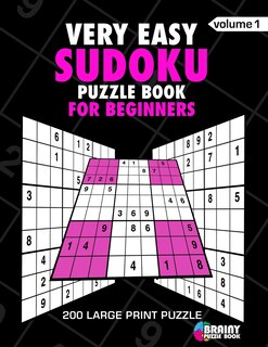 Couverture_Very Easy Sudoku Puzzle Book For Adults