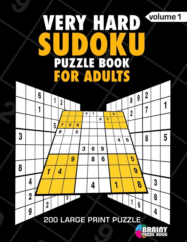 Couverture_Very Hard Sudoku Puzzle Book For Adults