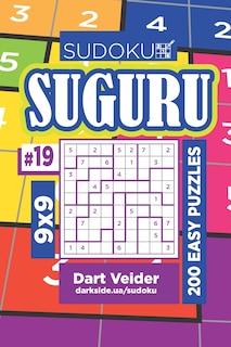 Front cover_Sudoku Suguru - 200 Easy Puzzles 9x9 (Volume 19)