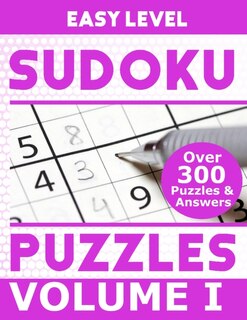 Front cover_Sudoku Over 300 Easy Level Puzzles Volume I