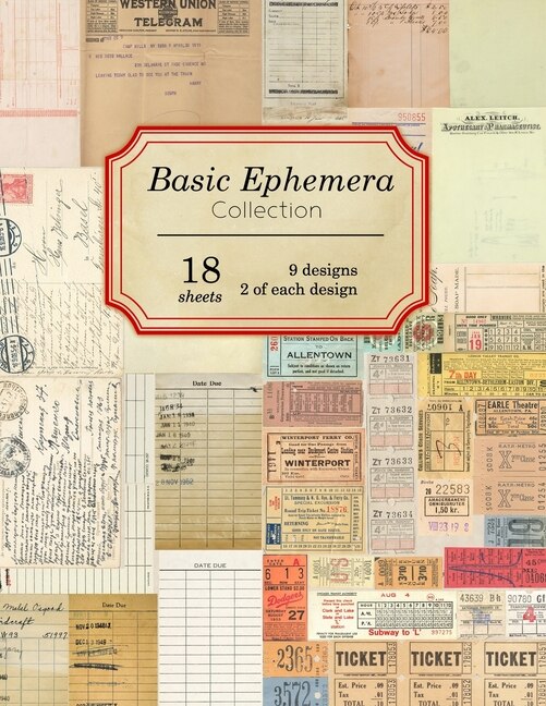 Couverture_Basic Ephemera Collection