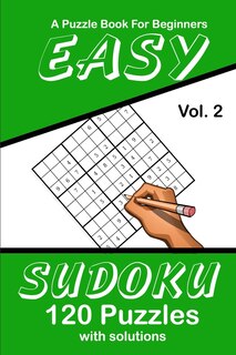 Couverture_Easy Sudoku Vol. 2 A Puzzle Book For Beginners