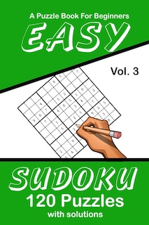 Couverture_Easy Sudoku Vol. 3 A Puzzle Book For Beginners