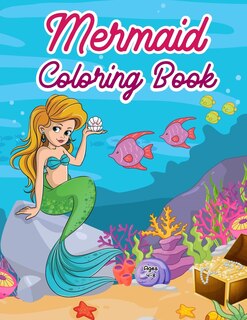 Front cover_Mermaid Coloring Book
