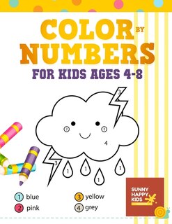 Front cover_Color By Number Books For Kids Ages 4-8