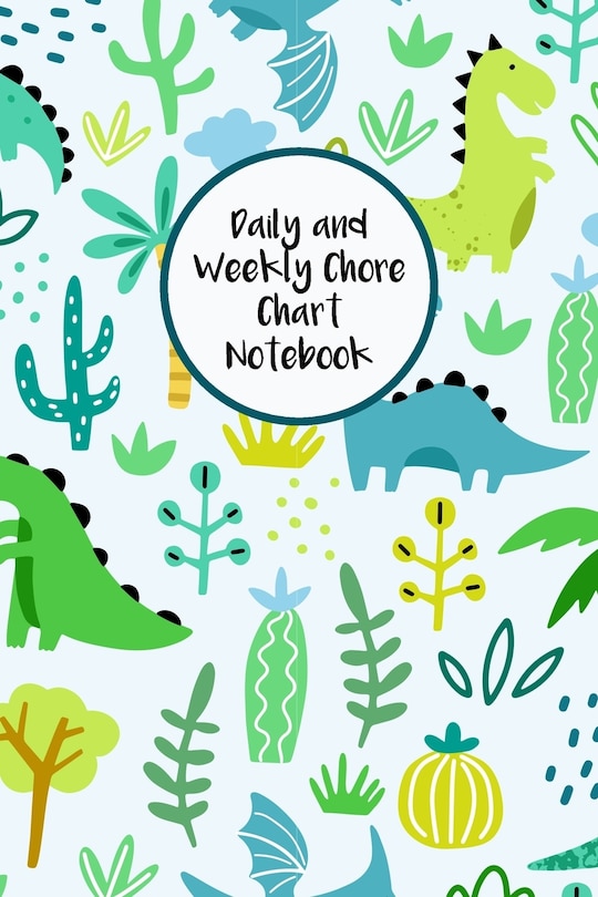 Front cover_Daily and Weekly Chore Chart Notebook