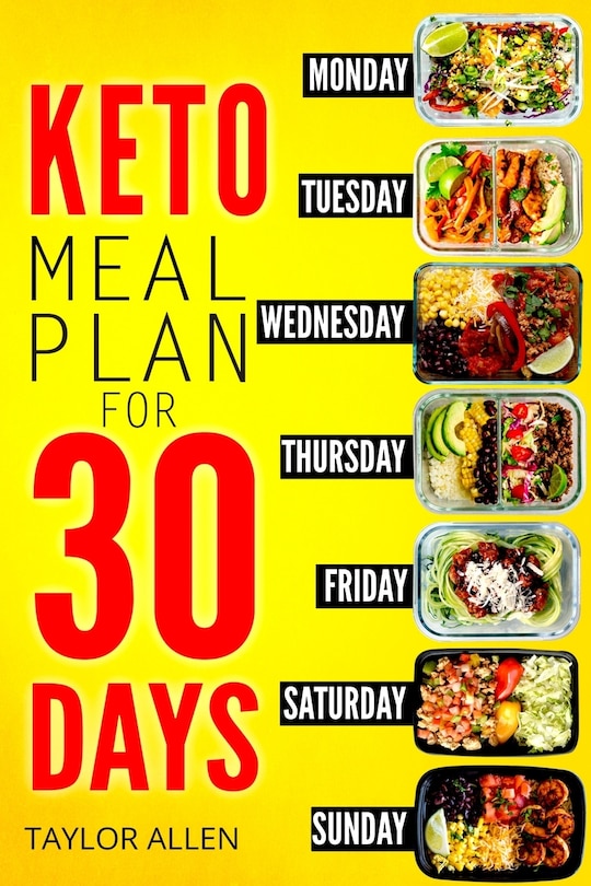 Couverture_Keto Meal Plan for 30 Days